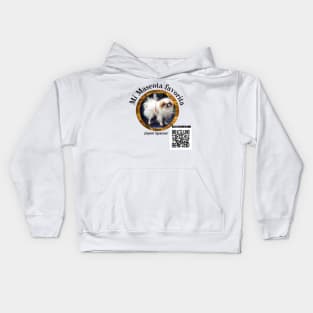 Cute Japan Spaniel mascot Kids Hoodie